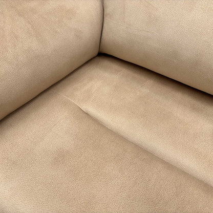 G Plan ‘Thornbury’ A122 Stingray Linen Cream Velvet 3 Seater Power Recliner Sofa with Power Headrests and Power Lumbar