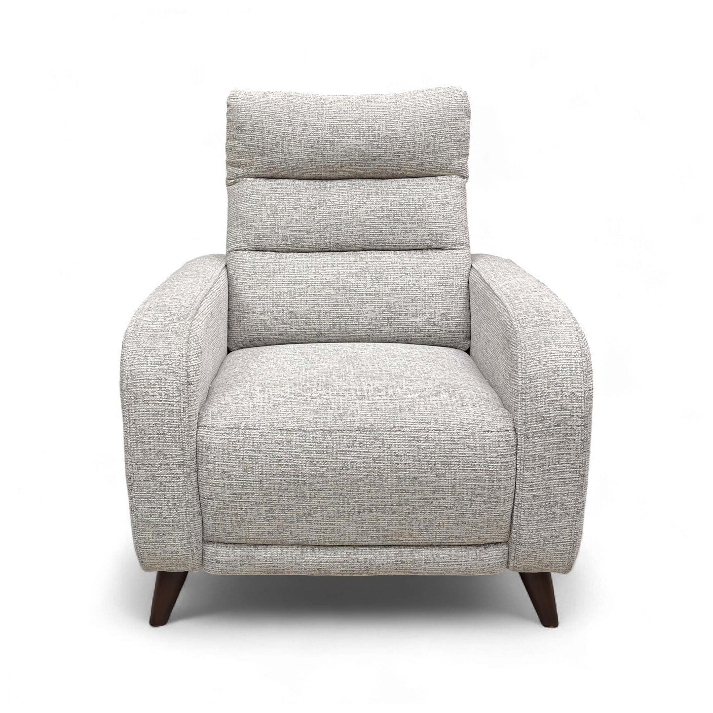 ‘Quinn’ Light Grey Fabric Armchair