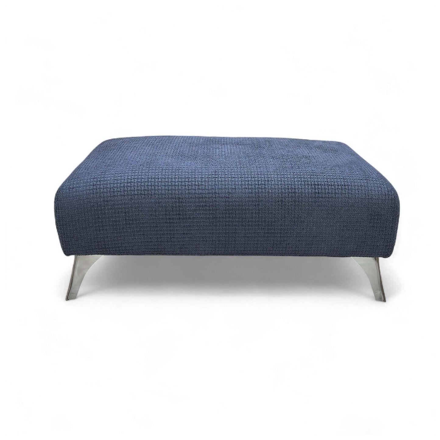 'Dawson' Indigo Dawson Plain Bench Footstool