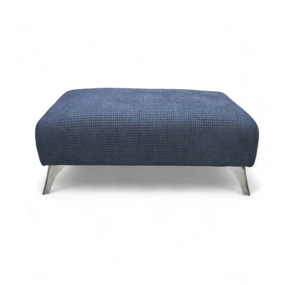 'Dawson' Indigo Dawson Plain Bench Footstool
