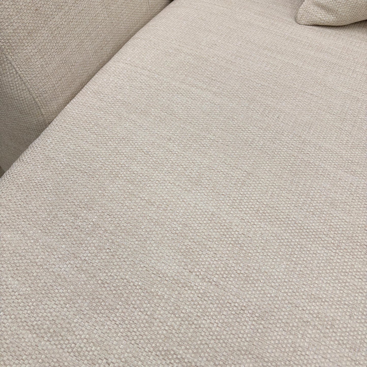 'Lorella' Cream Selway Pillow Back 4 Seater Lounger