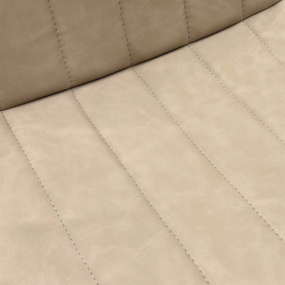 close view of a single chair focusing on the leg structure.