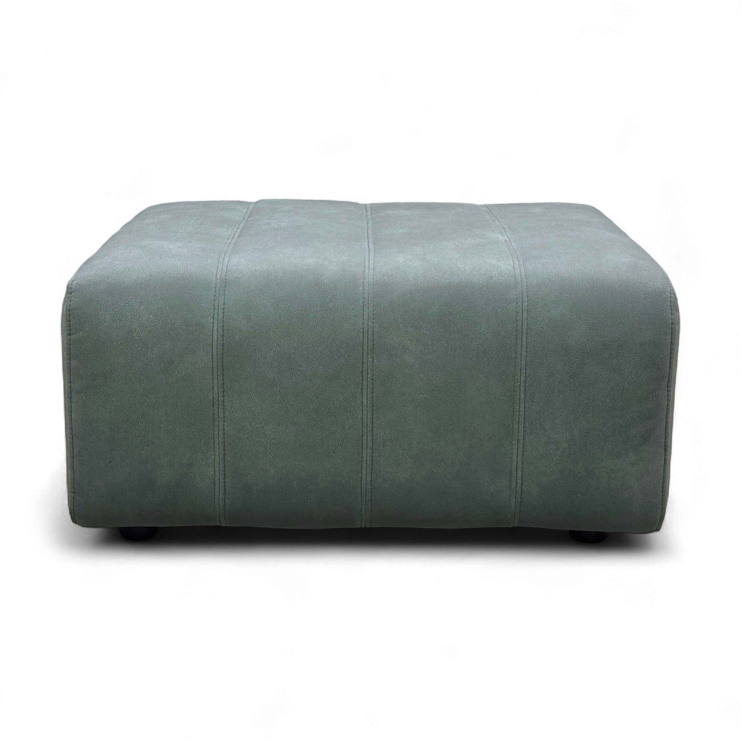 Angled view showing the velvet texture and side stitching.