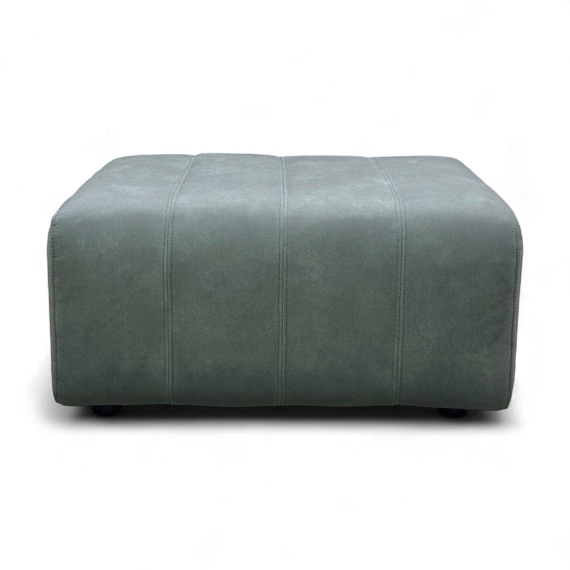 Angled view showing the velvet texture and side stitching.