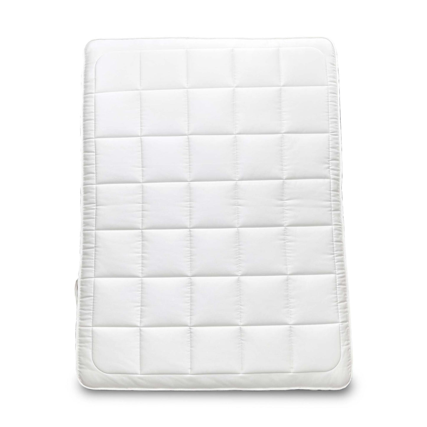 Full front view of the Harrison Spinks Marlowe King mattress featuring 12,000 pocket springs and Split Tension (Medium and Firm).