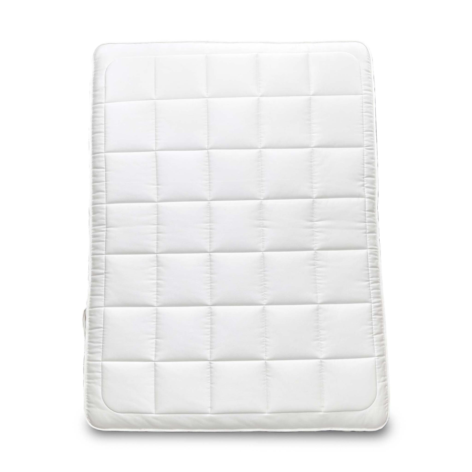 Full front view of the Harrison Spinks Marlowe King mattress featuring 12,000 pocket springs and Split Tension (Medium and Firm).