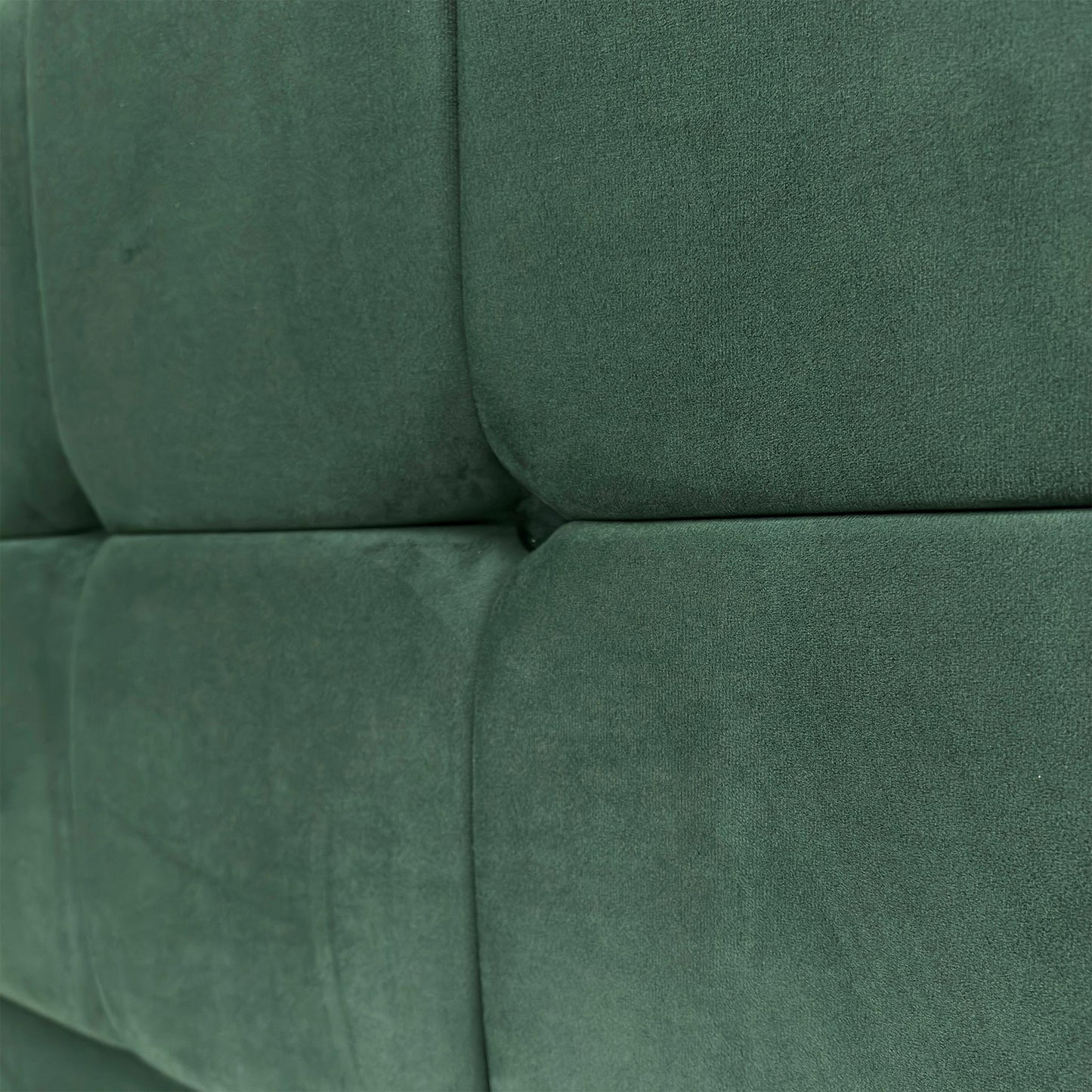 Close-up of the plush velvet texture.