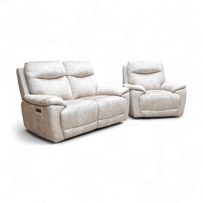 Front view of the Power Armchair by itself.