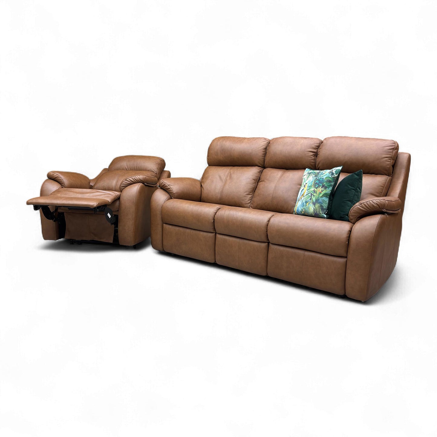 Side profile of the 'Kingsbury' sofa (or chair), showing its shape and depth.