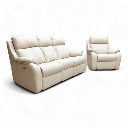 Angled view showing the back and side of the 3 Seater Sofa.