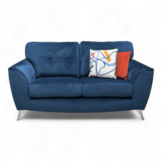 Full front view of the sofa, focusing on the seating area.