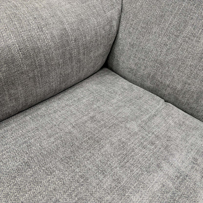 Close-up of the fabric texture and stitching.