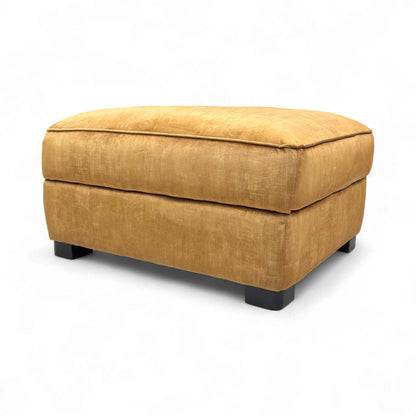 Low-angle view or a shot showing the subtle base/feet.