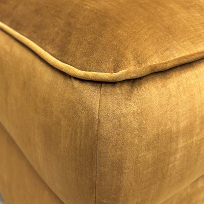 Detailed close-up of the velvet fabric and texture.