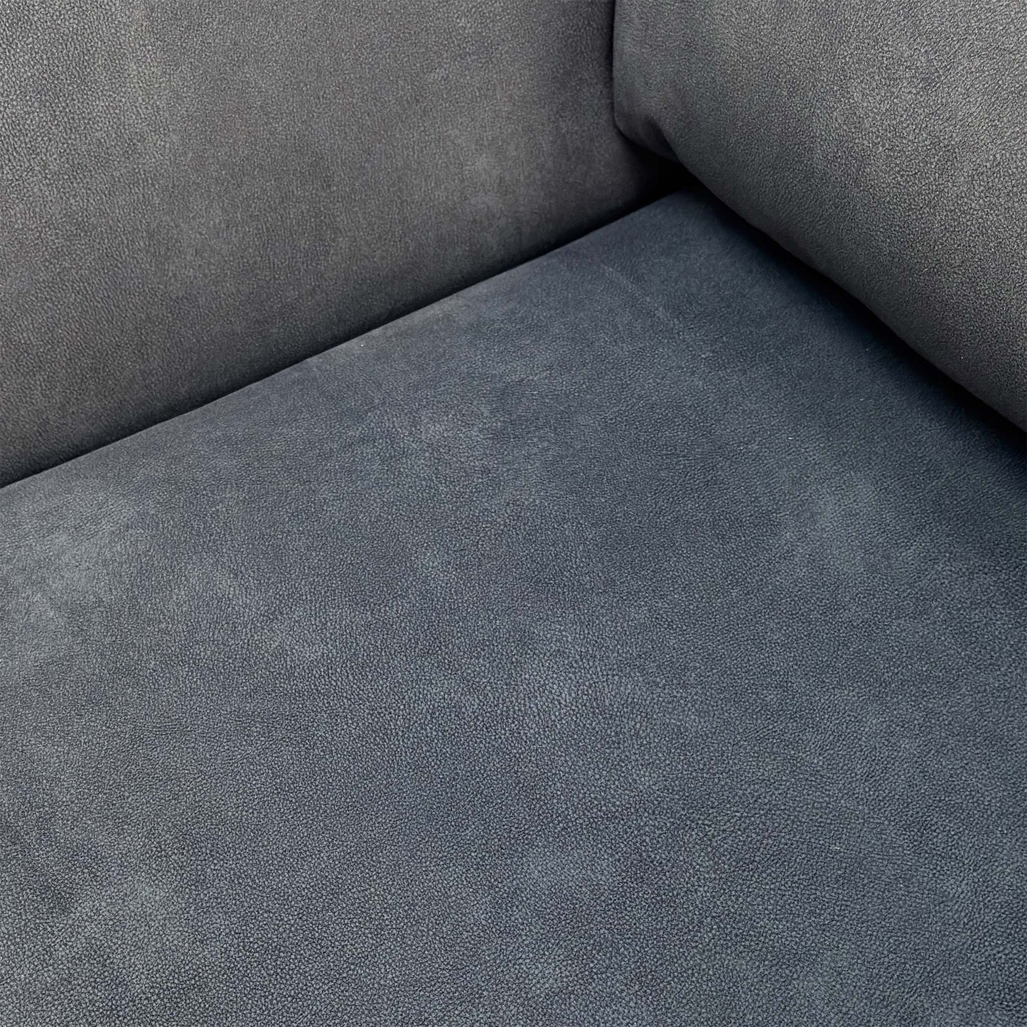 Close-up of the fabric texture and neat edge stitching.