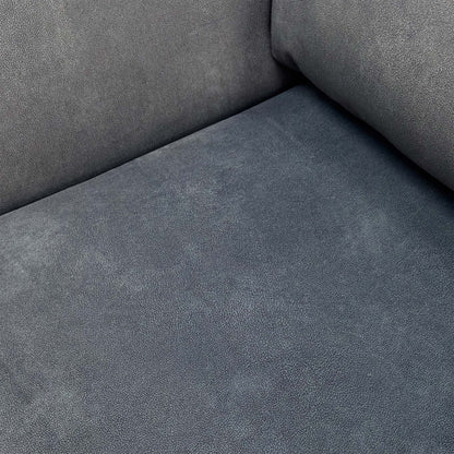 Close-up of the fabric texture and neat edge stitching.