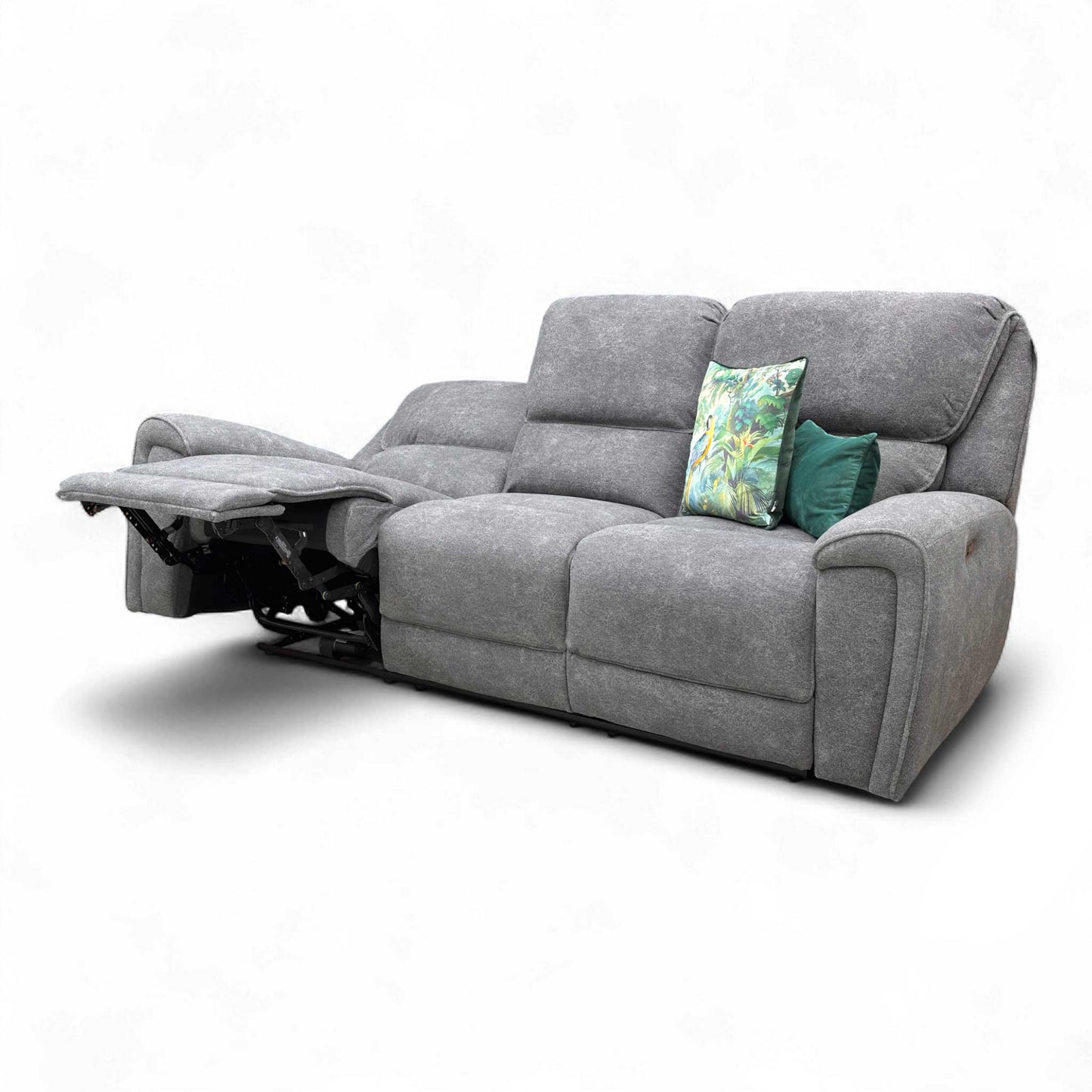 Side profile view of the 'Ricky' 3 Seater Sofa, showing the deep seating and high back.