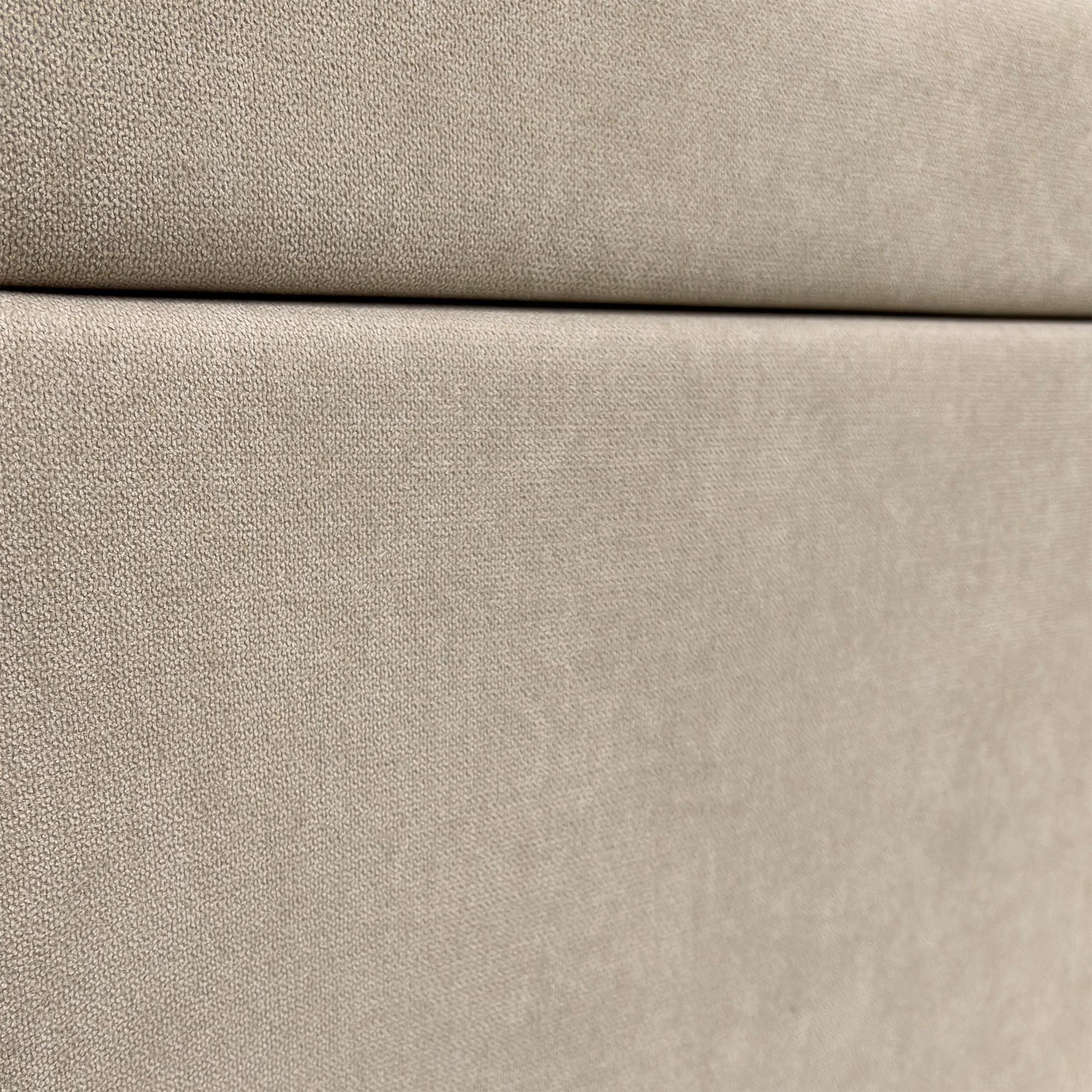 Detailed close-up of the soft and luxurious Mink Fabric upholstery texture.