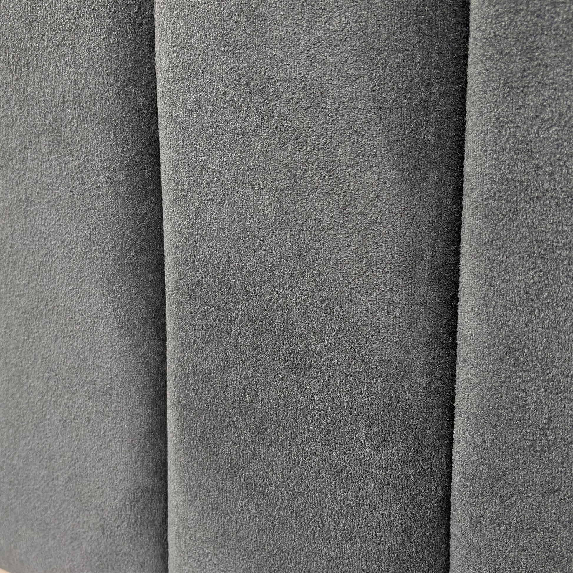 Close-up view of one of the integrated storage drawers in the divan base, showing the handle.