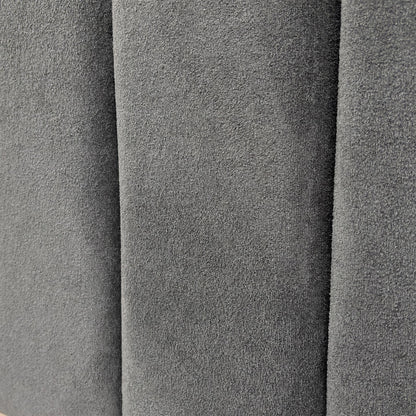 Close-up view of one of the integrated storage drawers in the divan base, showing the handle.