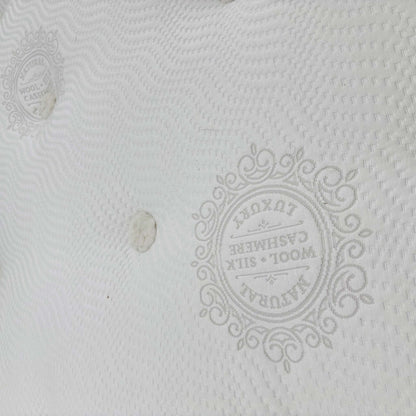 Close-up of the mattress side, highlighting the DynamicEdge active side support and border stitching.