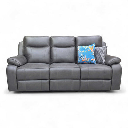 Full view of the sofa in the upright position.