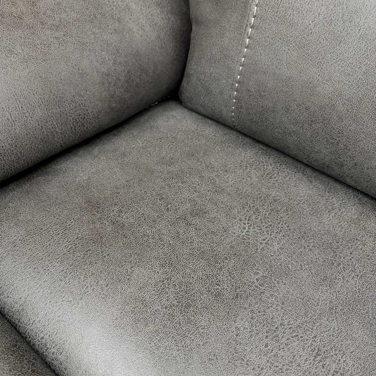 Close-up of the fabric texture and stitching.