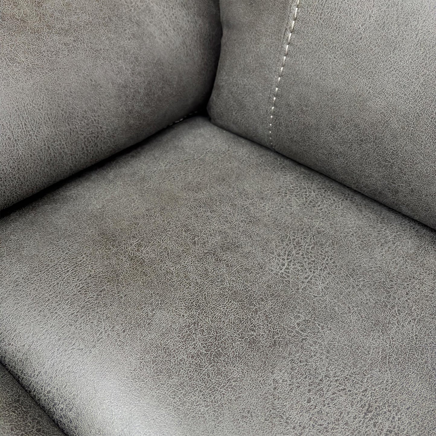 Close-up of the fabric texture and stitching.