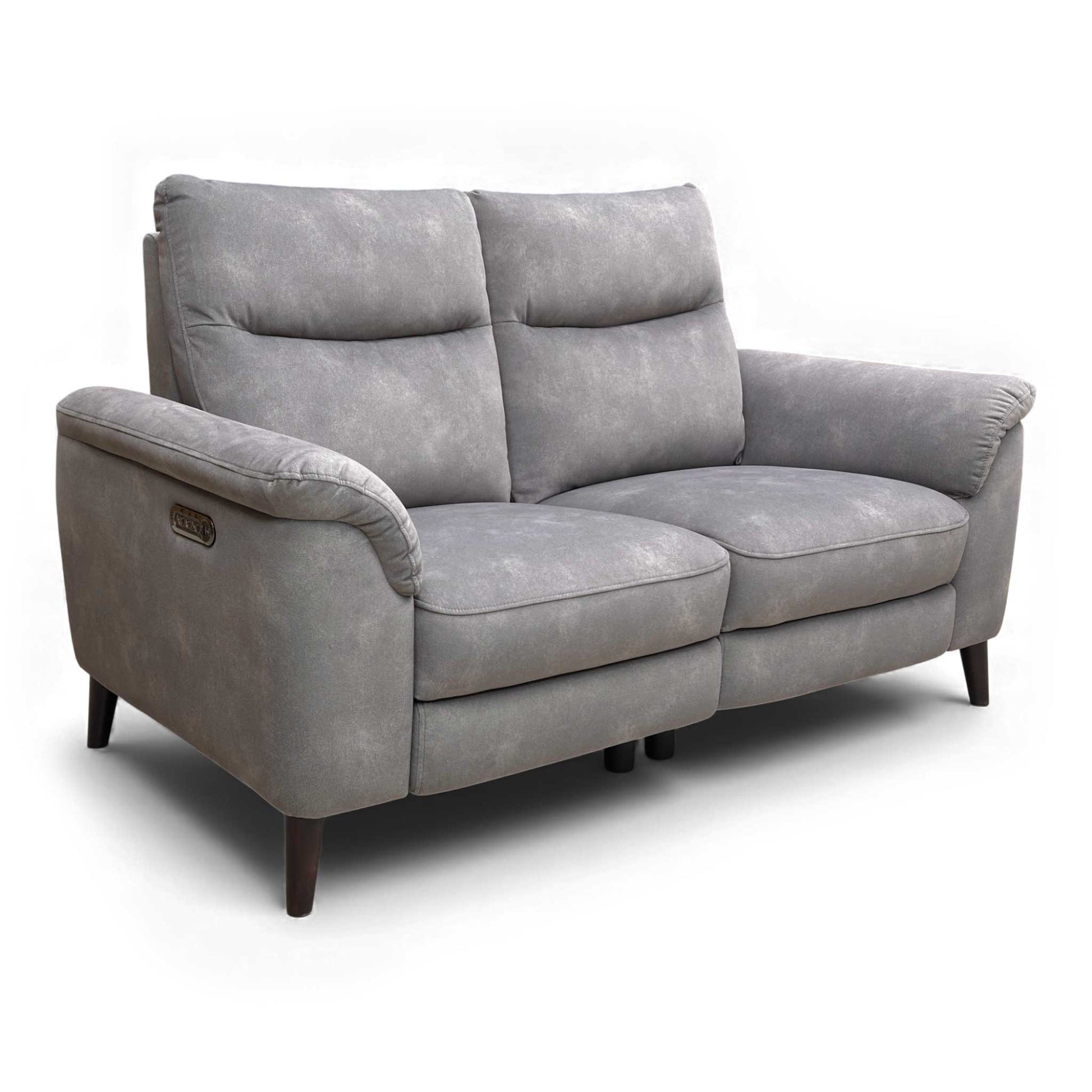 Side profile view of the Morgan 2 Seater Sofa, showing the depth (90 cm).