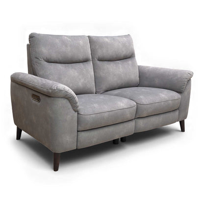 Side profile view of the Morgan 2 Seater Sofa, showing the depth (90 cm).