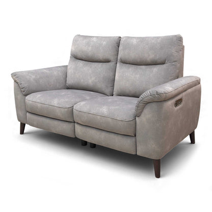 Back view of the Morgan Dexter Mocha 2 Seater Sofa.