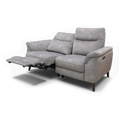 Side profile view of the Morgan 2 Seater Sofa, showing the depth (90 cm).