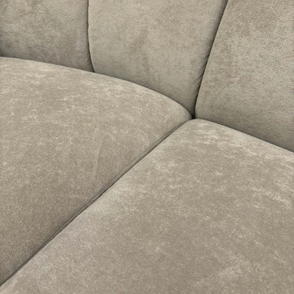 Close-up of the fabric texture and cushion details.