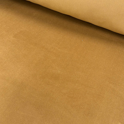 Close-up of the piping detail and velvet texture.