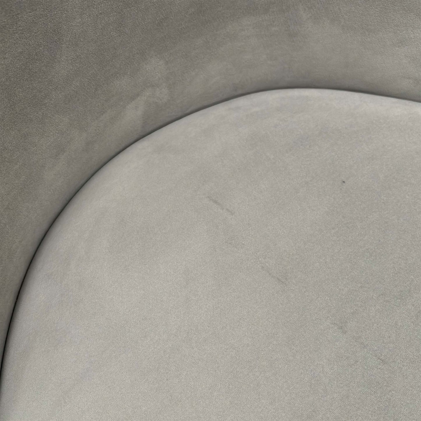 ‘Dolce’ Grey Velvet Knocker Handle Dining Chair - Set of 4