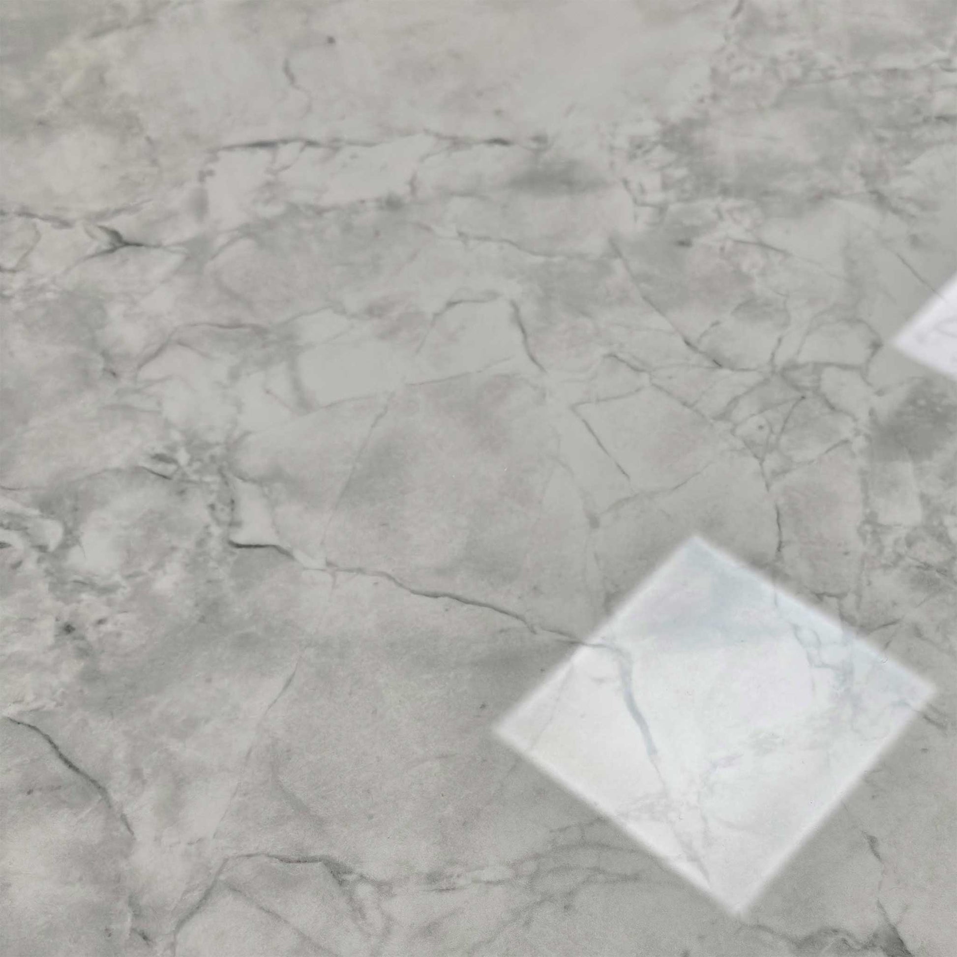 Close-up of the table base and the floor connection.