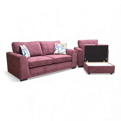 View of the Large Storage Footstool, possibly open