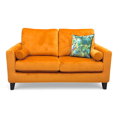 Full front view of the Bailey Primo 2 Seater Sofa with its structured silhouette.