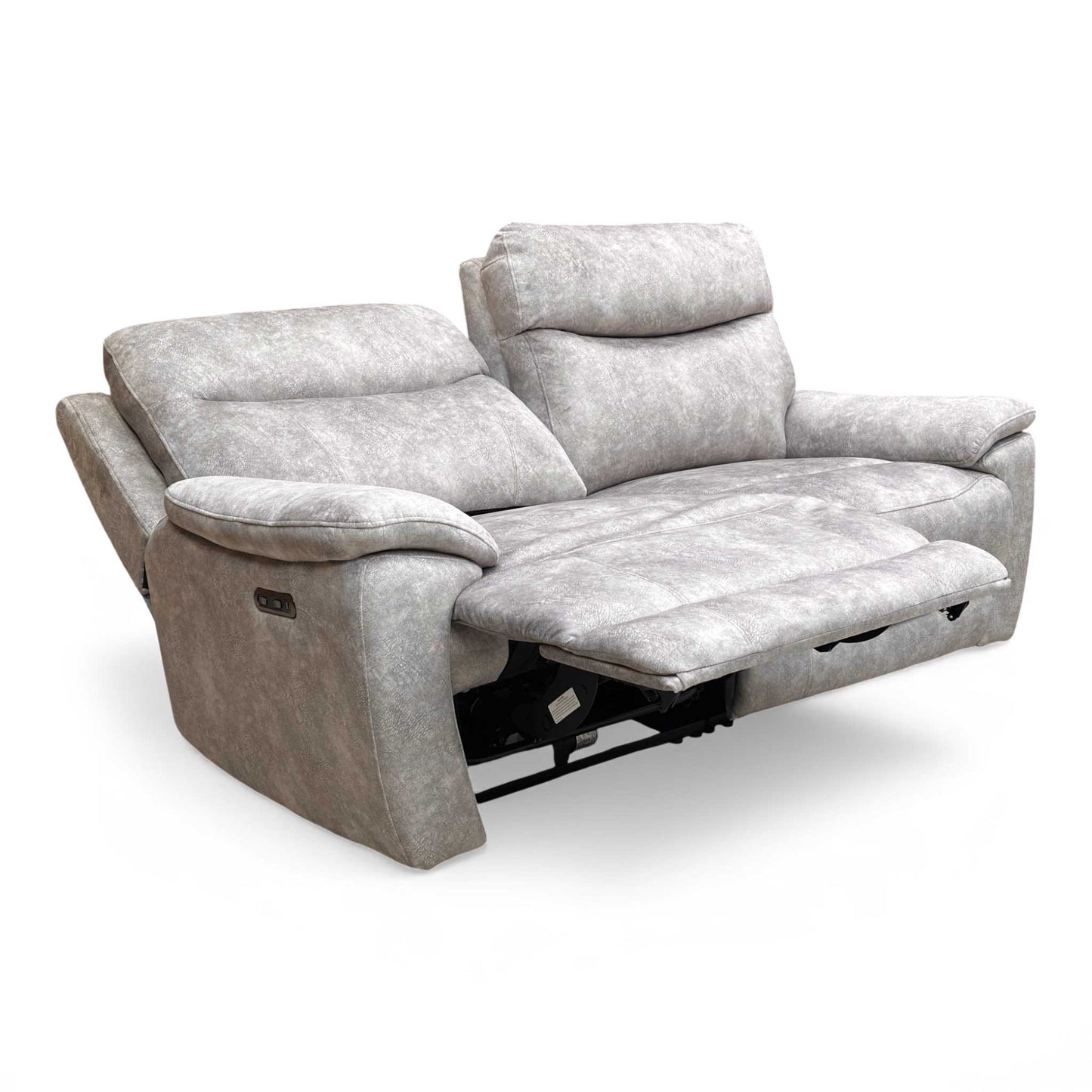 Full view of the sofa in a living room setting.