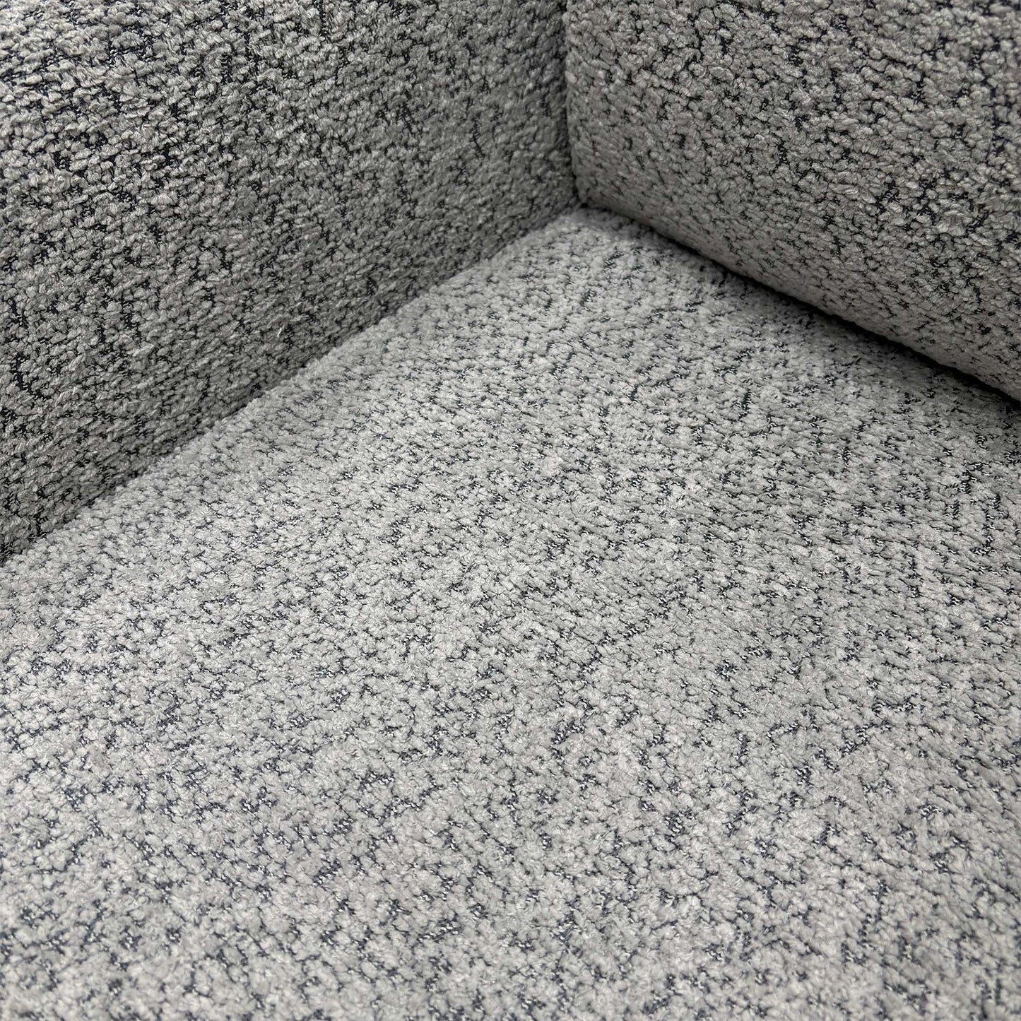 Detail shot of the metal base, emphasizing the modern design and swivel mechanism.