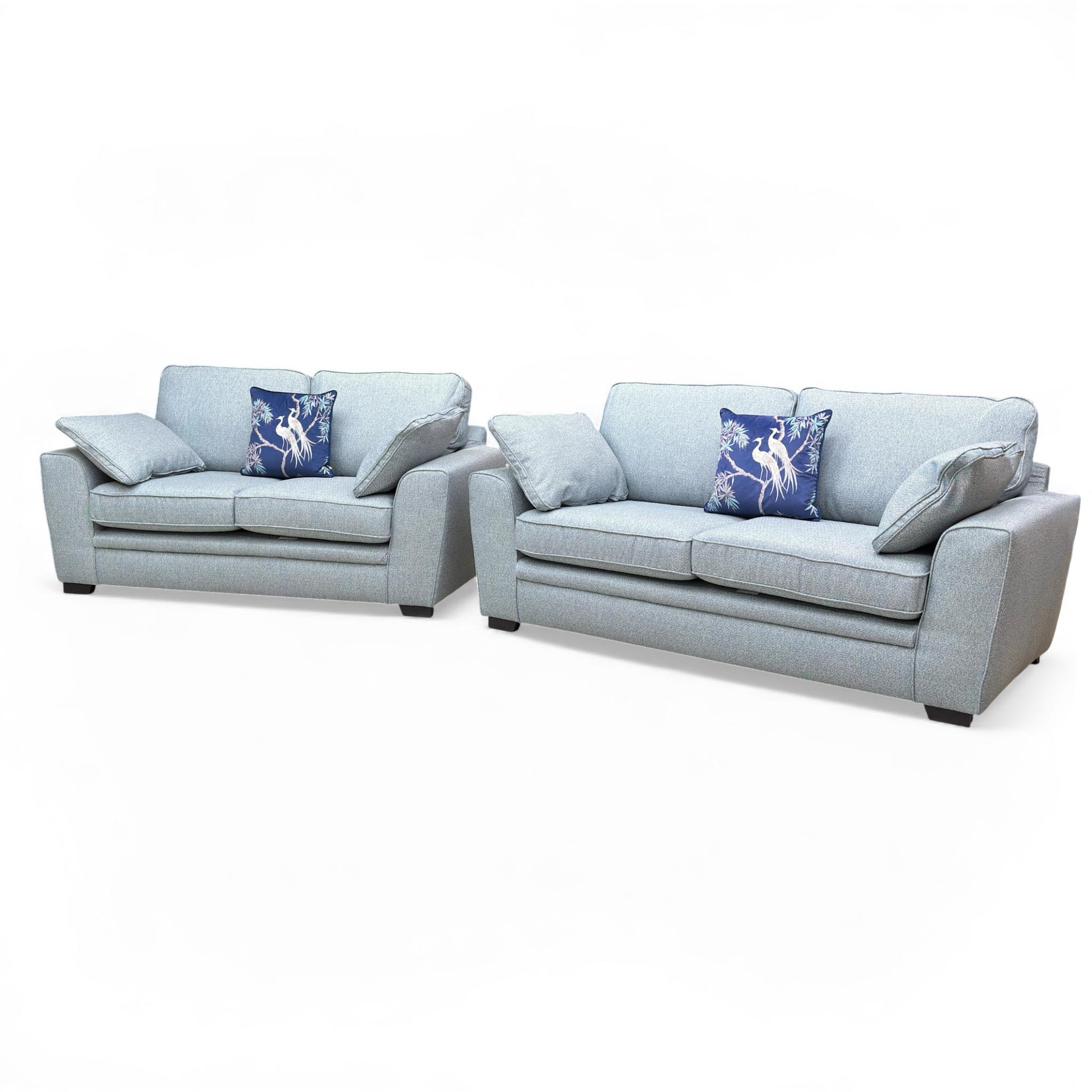 Angled view of the Sofology Chalfont 2-Seater Sofa.