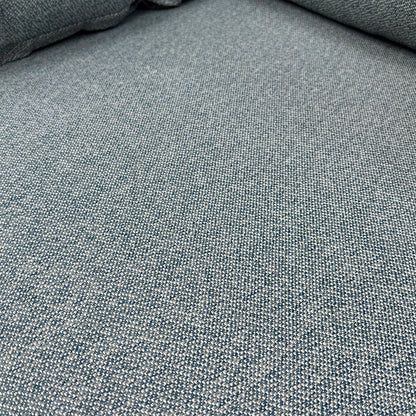 Close-up texture shot of the Orm Duck Egg Tight Weave Fabric upholstery.