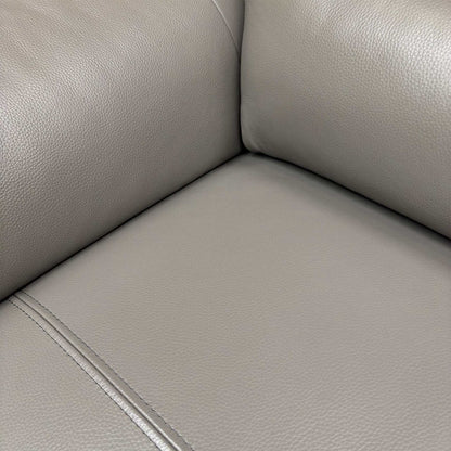 'Winner' Oslo Cat-40/15 Elephant Leather 3 Seater Sofa