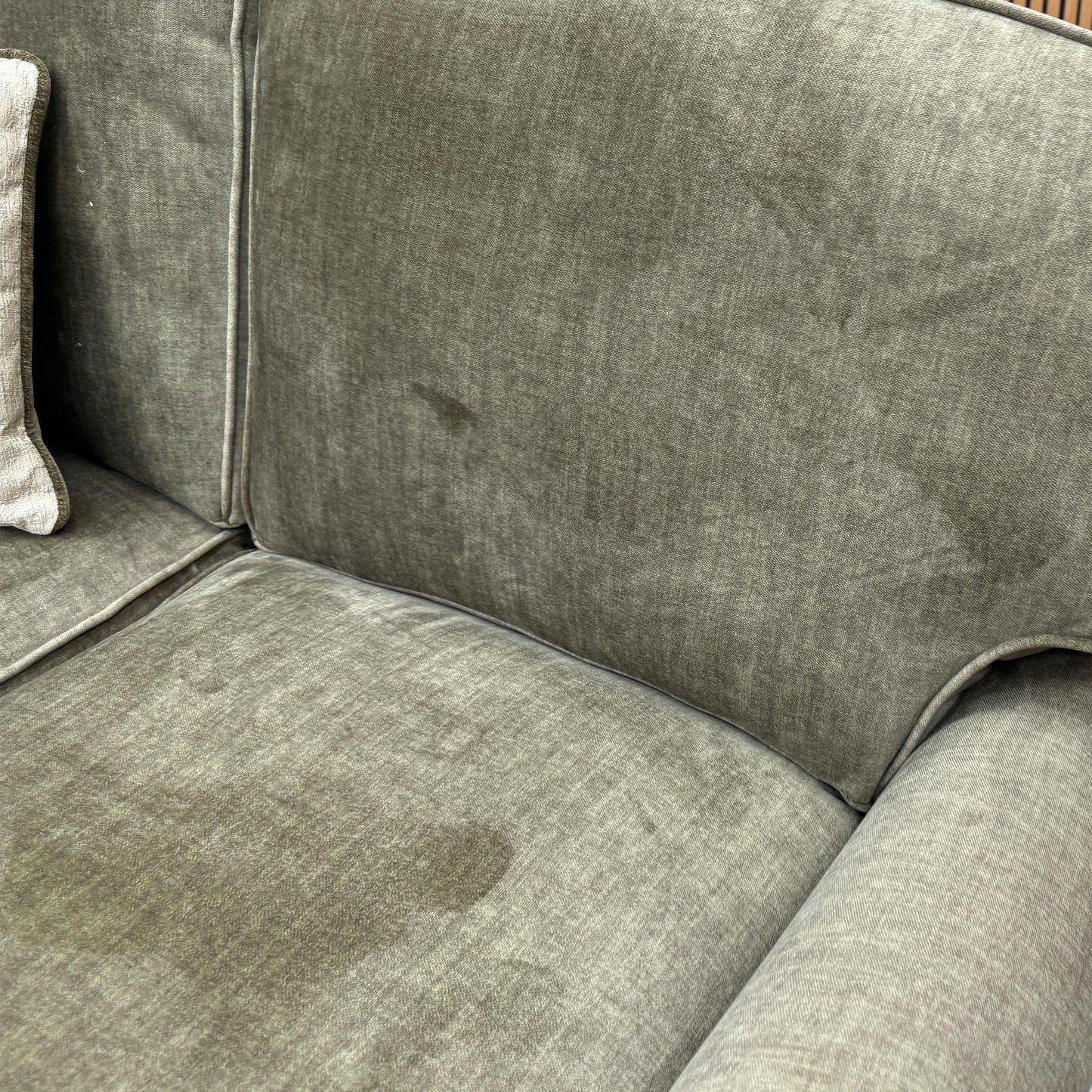 'Paddington' Olive Green Vogue Velvet 3 + 2 Seater Sofa Set