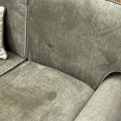 'Paddington' Olive Green Vogue Velvet 3 + 2 Seater Sofa Set