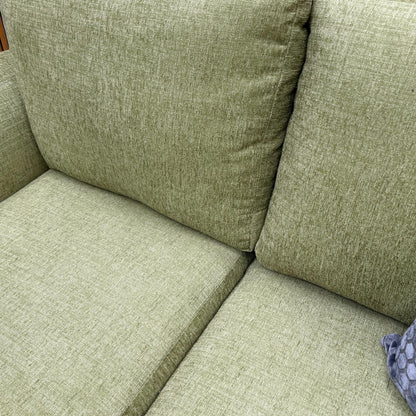 'Stamford' Lime Green Woven Fabric 3 + 2 Seater Sofa Set