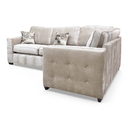 View of the ‘Stella’ Sofa, highlighting the modern design and high back.