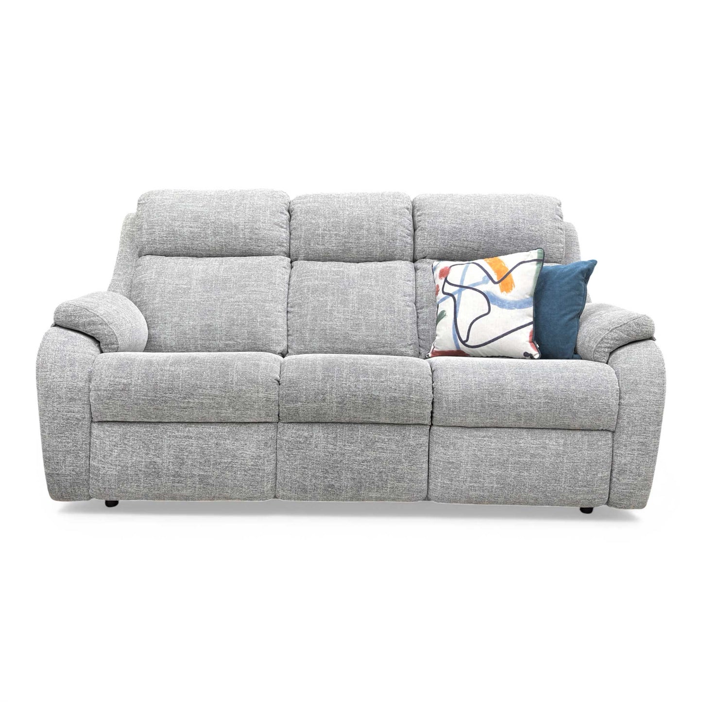 Full frontal view of the G Plan Kingsbury 3 Seater Sofa.