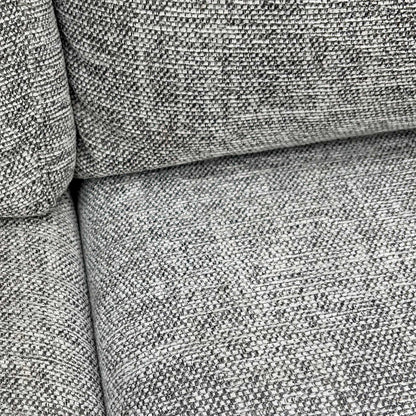 G Plan ‘Kingsbury' B102 Shore Oatmeal Woven Fabric 3 Seater + Power Recliner Armchair Sofa Set Furniture Village