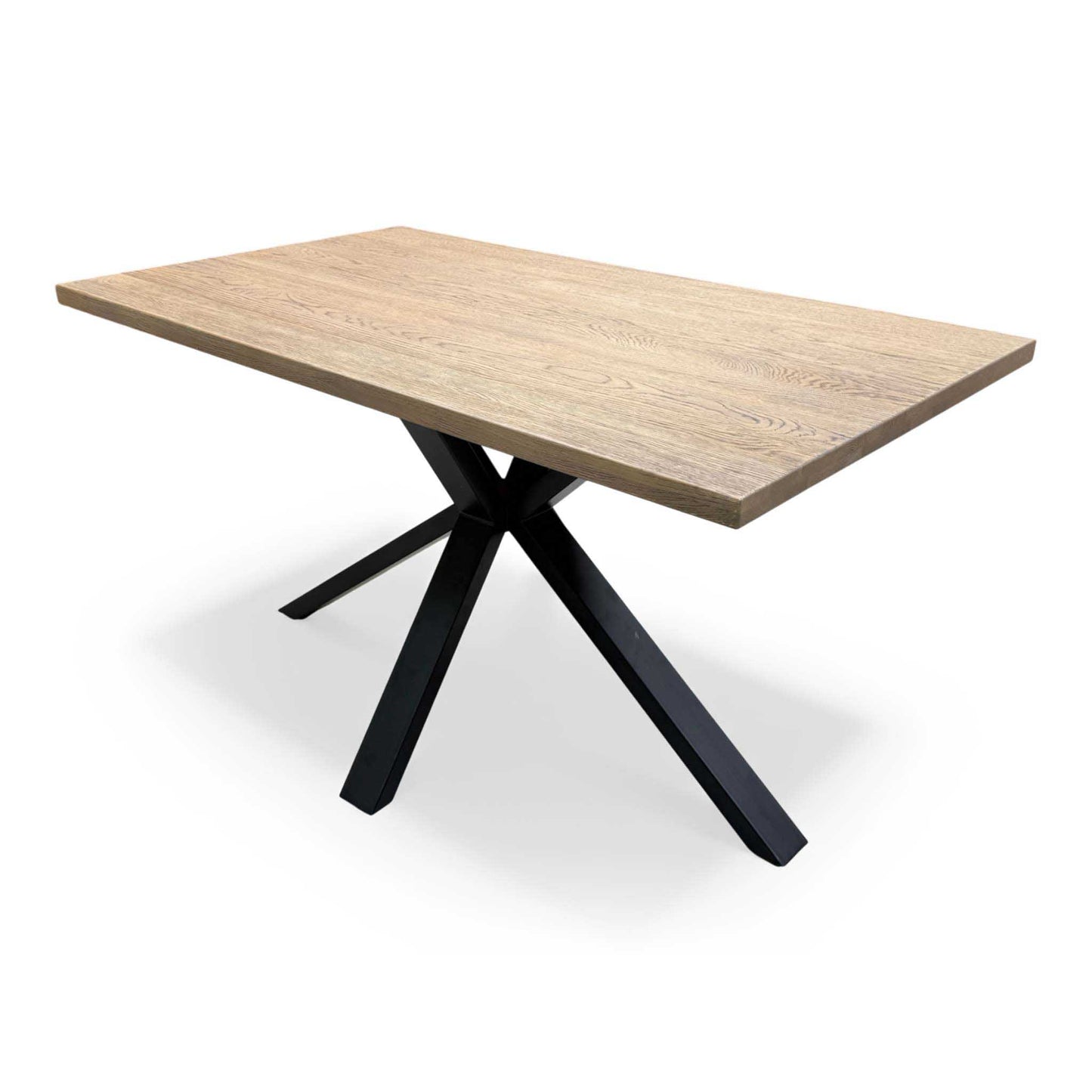 'Saturn' Solid Oak Compact 135cm Fixed Dining Table with Rust Sumptuous Velvet Dining Chairs - Set of 4 Furniture Village